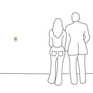 Bundesbananenadler (Metall) – Bild 3