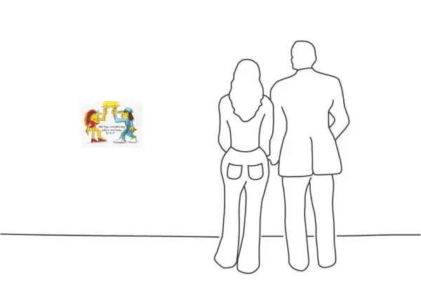 Udo Lindenberg - Alle Tage sind gleich lang jedoch verschieden breit (Siebdruck)