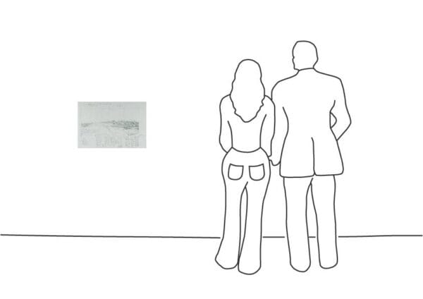 Diverse Künstler - Konstruktion Blick vom Raffelnberg in Richtung Osten