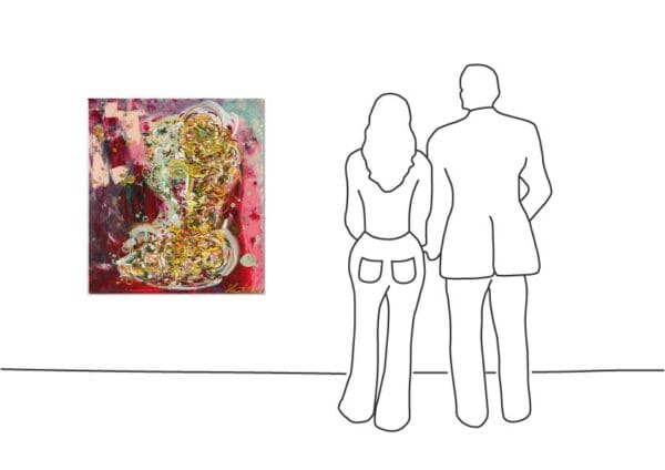 Leon Löwentraut - Burgundy Nights Leon Löwentraut - Burgundy Nights