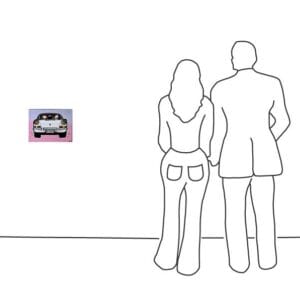 Snoopy Porsche Silber – Bild 3