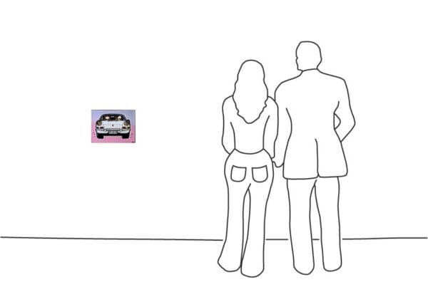 Marisa Rosato - Snoopy Porsche Silber Marisa Rosato - Snoopy Porsche Silber