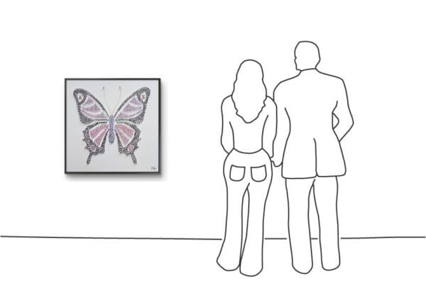 Francisco Bartus - Butterfly Pink Francisco Bartus - Butterfly Pink