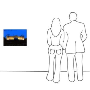 Reichstag Vorderseite nachts – Bild 4