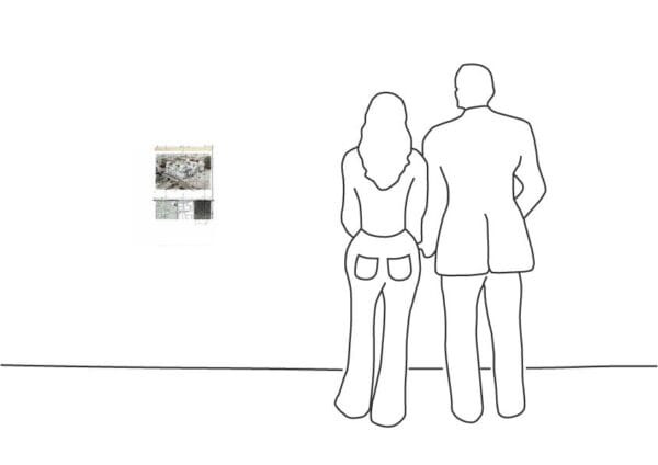 Christo - Reichstag XIX mit Silberfolie