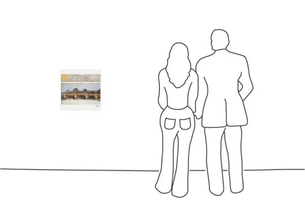 Christo - The Pont Neuf Wrapped II