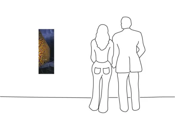 Christo - The Wall Nr. 4 Oberhausen Christo - The Wall Nr. 4 Oberhausen