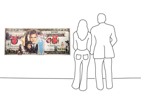 Diederik van Appel - Golden Bunny (Hugh Hefner)