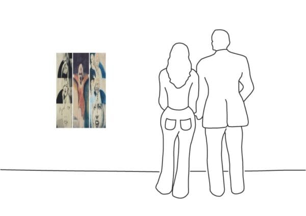 James Francis Gill - MARILYN TRIPTYCH 2 James Francis Gill - MARILYN TRIPTYCH 2