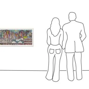 All Roads Lead To New York City - gerahmt – Bild 4