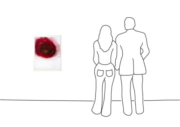 Otto Piene - Zwei kleine Löcher gebrannt! - gerahmt Otto Piene - Zwei kleine Löcher gebrannt! - gerahmt