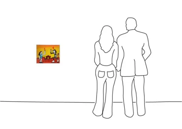 Udo Lindenberg - Hinterm Horizont (Leinwand) Udo Lindenberg - Hinterm Horizont (Leinwand)