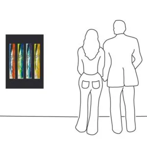 Tribute to John Lennon – Mappenwerk mit 4 Siebdrucken – Bild 3