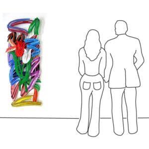 Tulips Brush Strokes – Bild 3