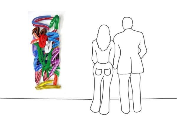 David Gerstein - Tulips Brush Strokes