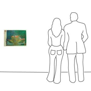 Friedensreich Hundertwasser - Kolumbus Regentag in Indien – Bild 3