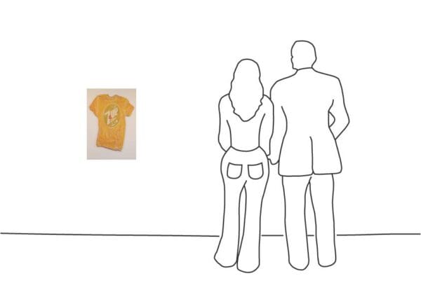 Frank Böhmer - 7 UP T-Shirt Wallsculpture